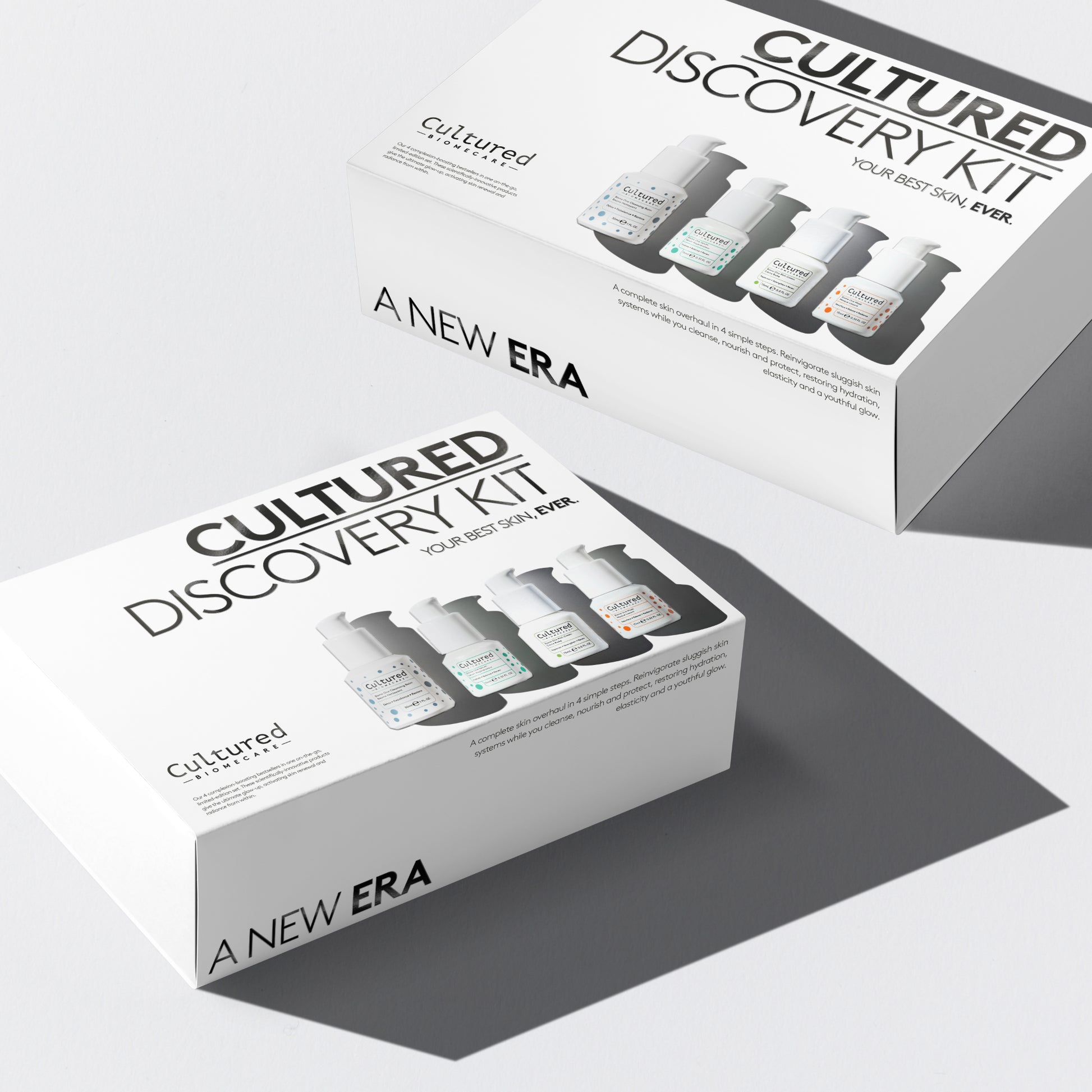 Close up of Cultured Discovered Kit box.